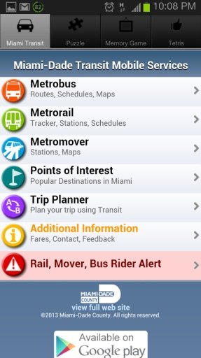 Miami-Dade Transit Tracker截图5