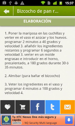 Cook'n Thermo: Recetas TMX截图6