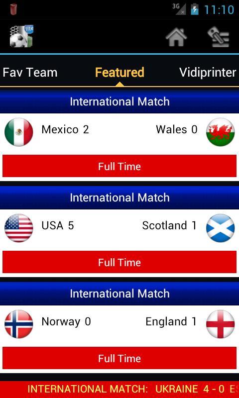 Soccer Score Centre Lite v2截图3