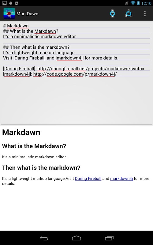 MarkDawn - markdown edit...截图2