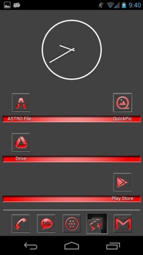 Red Glow Icons - Free截图2