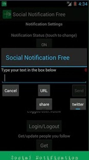 Social Notification Free截图2