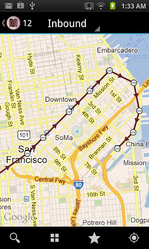 MobileMuni - The SF Muni App截图8