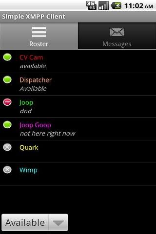 Simple XMPP Client截图1