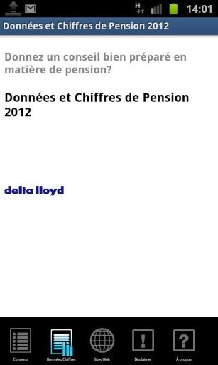 Données et Chiffres de Pension截图2