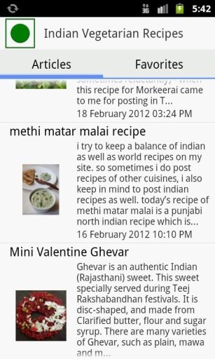 Indian Vegetarian Cooking截图3