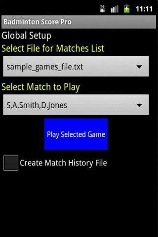 Badminton Score Pro - Free截图3