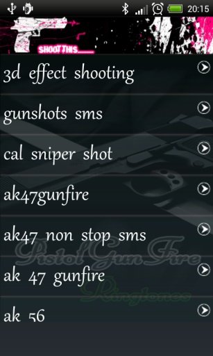 Best Pistol Gun Fire Ringtones截图5