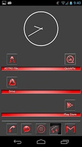 Red Glow Icons - Free截图3