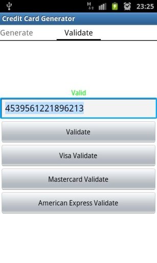 Credit / Debit Card Generator截图2