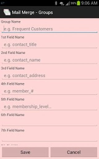 Mail Merge Lite截图6