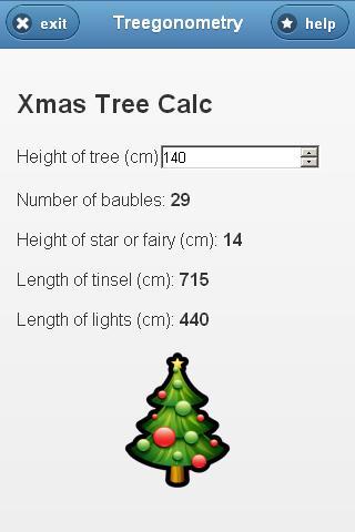 Treegonometry Xmas Tree Calc截图2