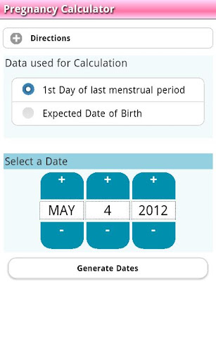 Pregnancy Calculator (ENv7D)截图1