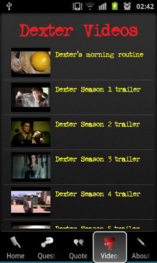 Dexter Trivia截图6