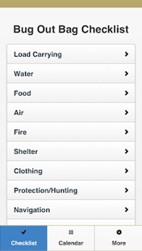 Bug Out Bag Survival Guide截图9