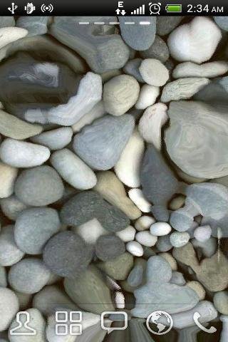 Beach Pebbles Ripple LWP截图1