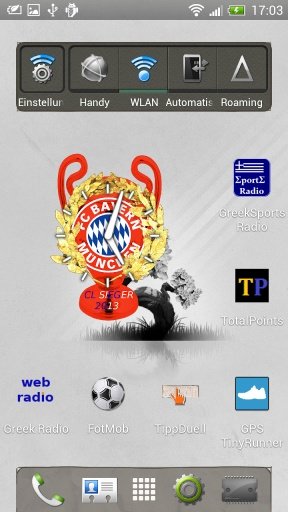 FC Bayern Munich CL Clock截图4