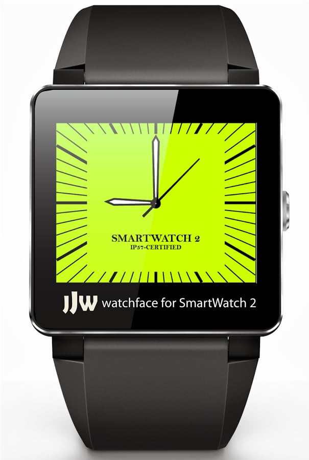 Square Clock1 for SmartWatch 2截图1