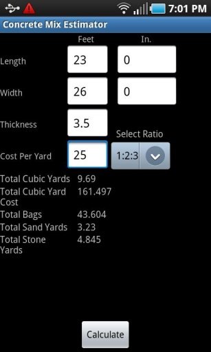 Construction Calculator ...截图3