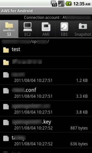 AWS for Android截图8