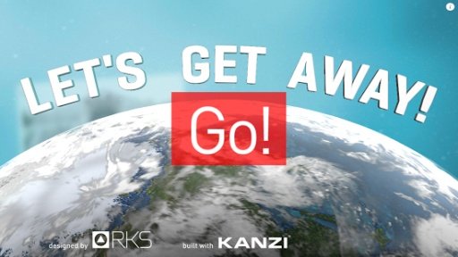 Let's Get Away - Kanzi UI Demo截图4