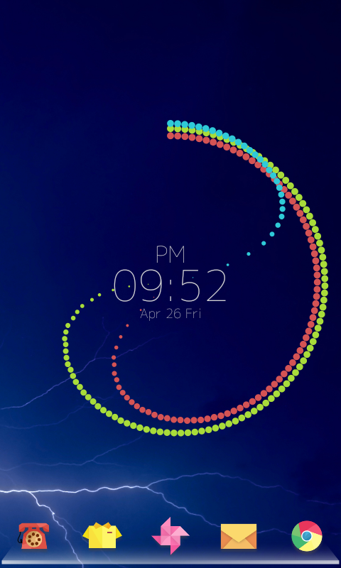 Polar Clock Free截图1