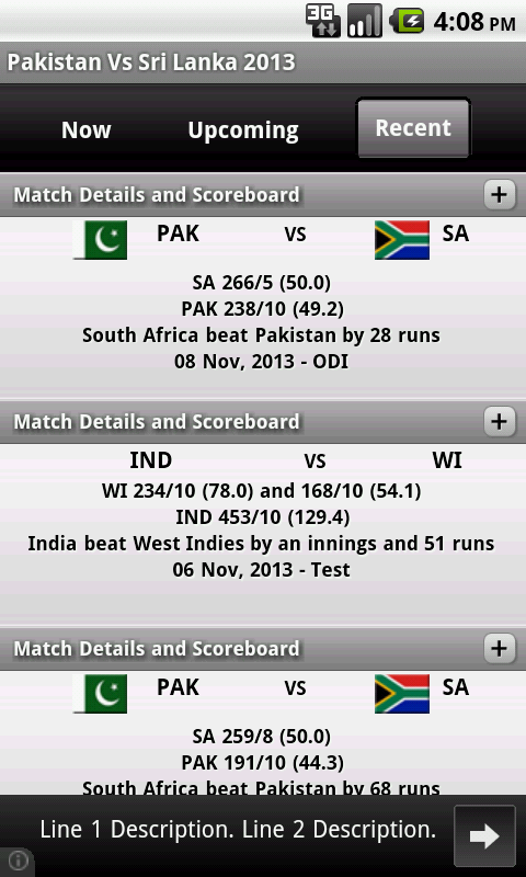 Pakistan Vs Sri Lanka 2013截图4