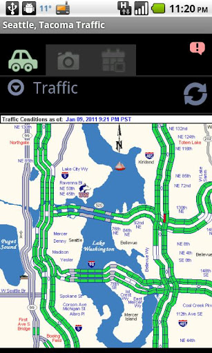 Seattle Tacoma Traffic &amp; Cam截图7