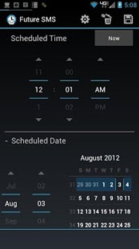 Future SMS Text Scheduler截图8