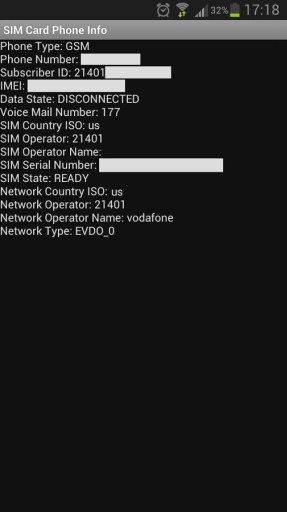 SIM Card &amp; Phone Info截图4