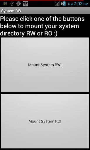 System RW/RO截图1