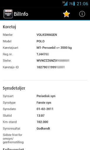 Bil Info nummerplade截图1