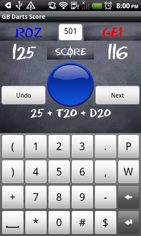 GB Darts Score截图4