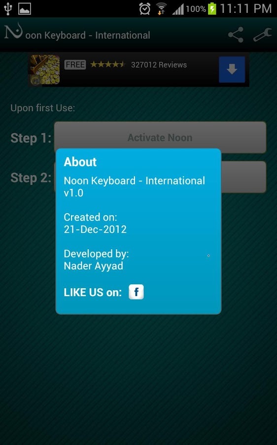 Noon Keyboard (International)截图5