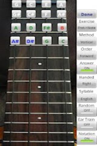 音频调试器 Ukulele Fretboard Addict FREE截图4