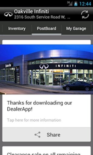 Oakville Infiniti Nissan截图3