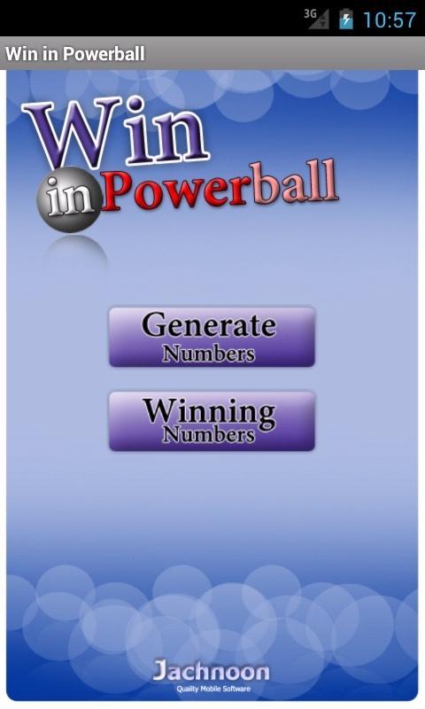 Win in Powerball截图5