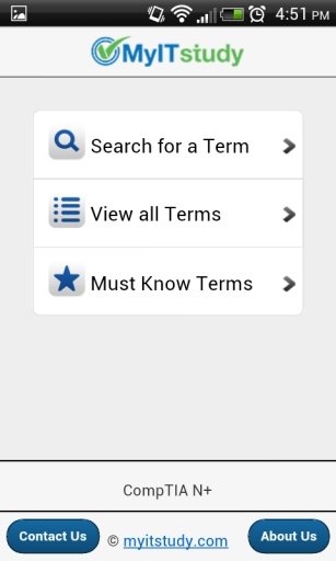MyITstudy's CompTIA® N+ Terms截图4