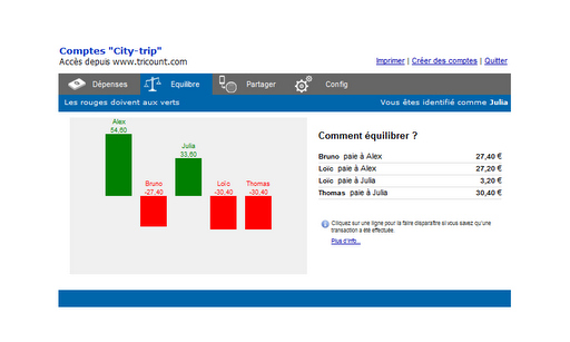 Bons comptes - Bons Amis截图2