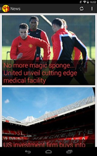 Manchester Utd Mobile截图3