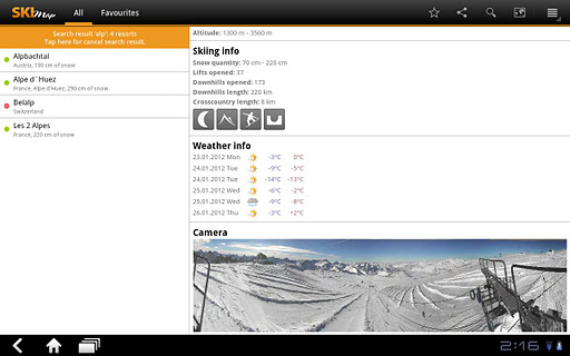 Ski Map - winter resorts截图4