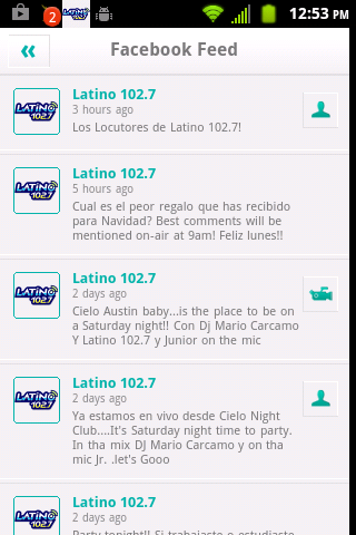 Latino 102.7 Mas Exitos截图6