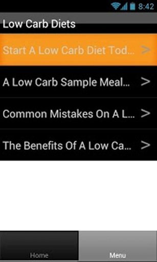 Low Carb Diets截图1