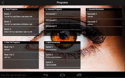 Eye Exerciser Lite截图8