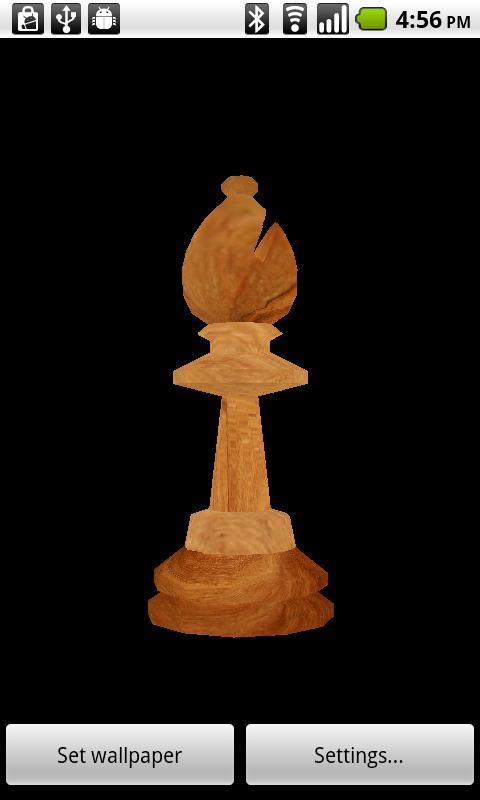 3D Chess Piece Live Wallpaper截图2