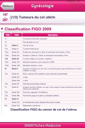 SMARTfiches Gynécologie Free截图6