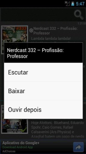 Nerdcast Player BETA截图1