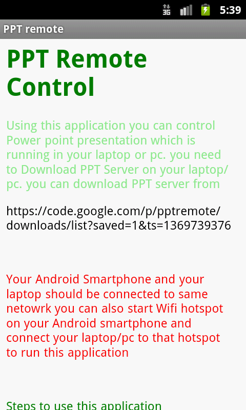 PPT Remote Control截图2