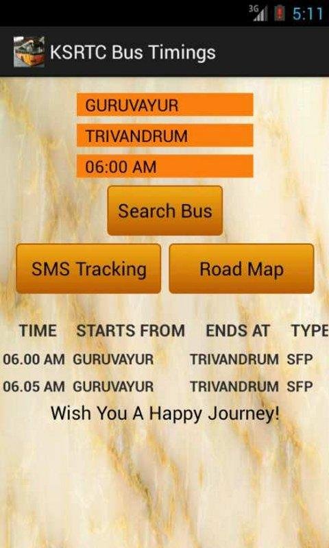 KSRTC Kerala Bus Timings截图2