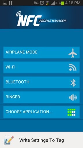 NFC Profile Manager截图4